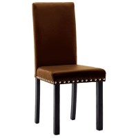 Bussandri Exclusive - Dining Chairs 4 Pcs Pvc Brown