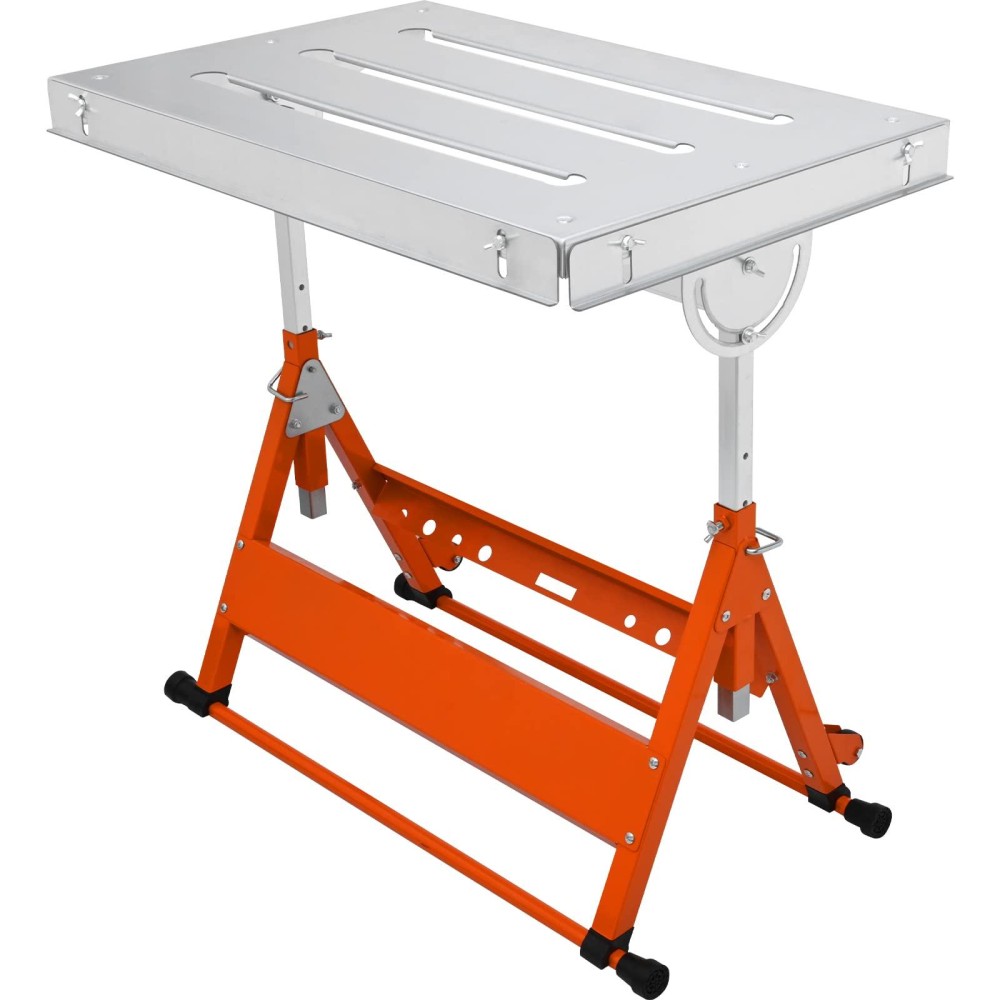 Vevor Welding Table 30X20 400Lbs Load Capacity Steel Welding Workbench Table On Wheels Folding Work Bench With Three 11