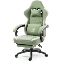 Dowinx Gaming Chair Breathable Fabric Computer Chair With Pocket Spring Cushion Comfortable Office Chair With Gel Pad And Stora