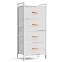 Linsy Home Dresser For Bedroom With 4 Drawers Tall Dressers Storage Drawers Nursery Dresser Tower Organizer Unit For Hallway