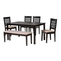 Baxton Studio Florencia Modern 6Piece Dining Set