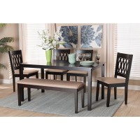 Baxton Studio Florencia Modern 6Piece Dining Set