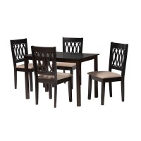 Baxton Studio Florencia Modern 5Piece Dining Set