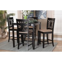 Baxton Studio Olympia Modern 5Piece Pub Set