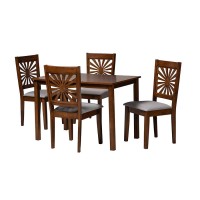 Baxton Studio Olympia Modern 5Piece Dining Set