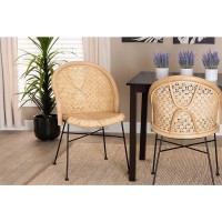 Baxton Studio Lisa Modern Bohemian Dining Chair