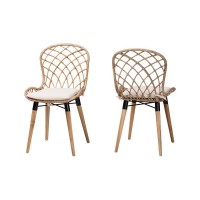 Baxton Studio Sabelle Modern Bohemian Dining Chair