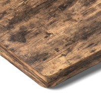 Sanodesk Wholepiece Particle Board Table Top For Standing Desk And Home Office Desk Diy 48X30X1 Inch Rustic Brown Desk Top