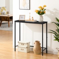 Hoobro Narrow Console Table 295 Small Entryway Table Thin Sofa Table Side Table Display Table For Hallway Bedroom Livi