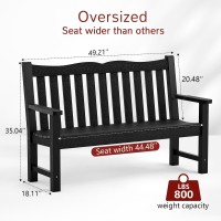 Stoog Outdoor Bench 2Person Garden Benches For Outdoors Allweather Hips Garden Bench With 800 Lbs Weight Capacity Never Rot