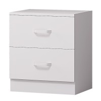 Fwstyle Amz-Tnsbswht White Bedside, 40.00 X 39.00 X 47.00_Cm