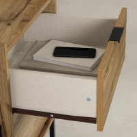 Mezzy End Table Nordik Oak