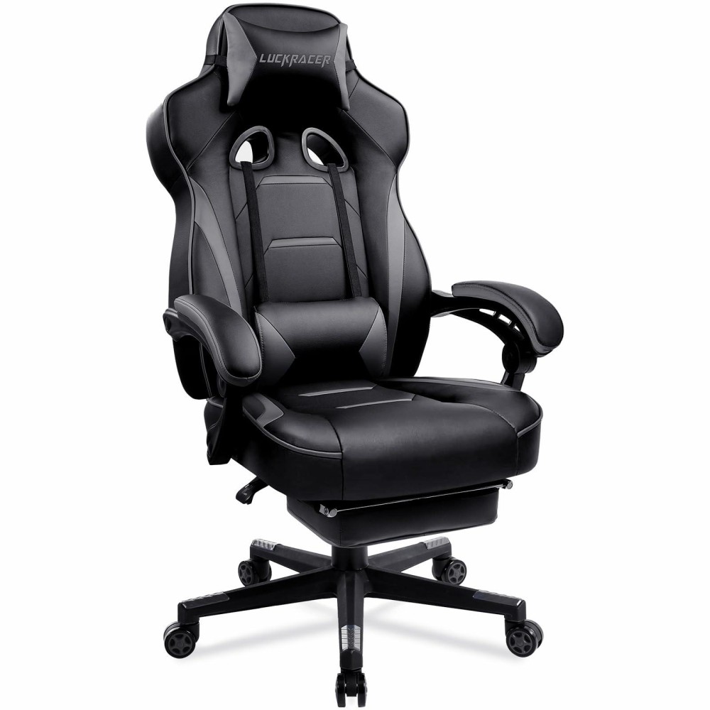 Luckracer Dff59Gray Gaming Chair Grey