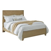 Progressive Furniture Hayden Wood King Bed In Blonde/Light Gold