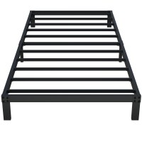 Maenizi Xl Twin Bed Frame No Box Spring Needed 8 Inch Heavy Duty Metal Twin Xl Platform Bed Frame Support Up To 2500 Lbs Easy