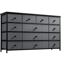 Enhomee Dresser Tv Stand For 55 Tv With 13 Drawers Wide Dresser For Bedroom Large Dressers Chest Of Drawers For Bedroom Li