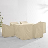 7Pc Outdoor Dining Furniture Cover Set