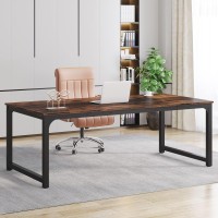 Tribesigns Modern Computer Desk 787 X 394 Inch X Large Executive Office Desk Computer Table Study Writing Desk Workstation Fo