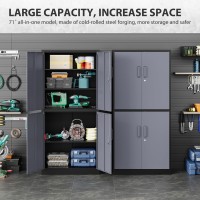 Metal Storage Cabinets With Doors And Shelves 71 Metal Garage Storage Cabinet With Lock Metal Cabinet With Locking Doors Steel