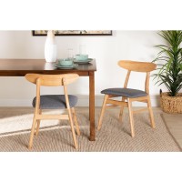 Baxton Studio Ulyana 2Piece Dining Chair Set