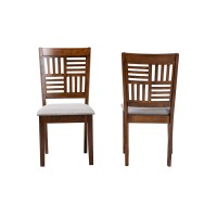 Baxton Studio Deanna 2Piece Dining Chair Set