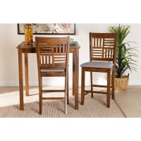 Baxton Studio Deanna 2Piece Counter Stool Set