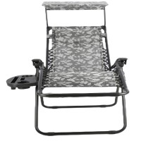 Btexpert Adjustable Steel Mesh Zero Gravity Lounge Chair Case Outdoor Patio Recliner Beach Yard Garden With Pillow Sunshade Util