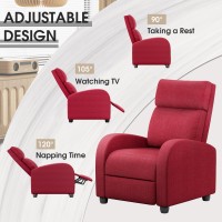 Homall Recliner Chair Recliner Sofa For Adults Recliners Home Theater Seating With Lumbar Support Reclining Sofa Chair For Li