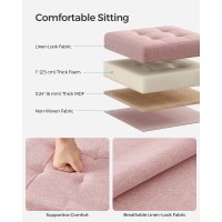 Songmics Storage Ottoman Foldable Small Ottoman Foot Rest 118 Inches Foot Stool Cube Ottoman With Storage Load Up To 286 Lb