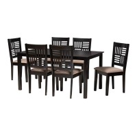 Baxton Studio Deanna 7Piece Dining Set