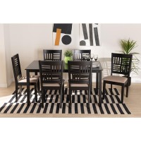 Baxton Studio Deanna 7Piece Dining Set