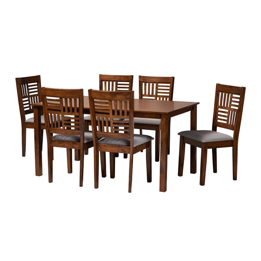 Baxton Studio Deanna 7Piece Dining Set