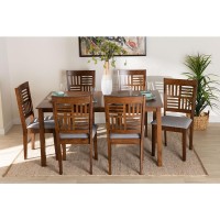 Baxton Studio Deanna 7Piece Dining Set