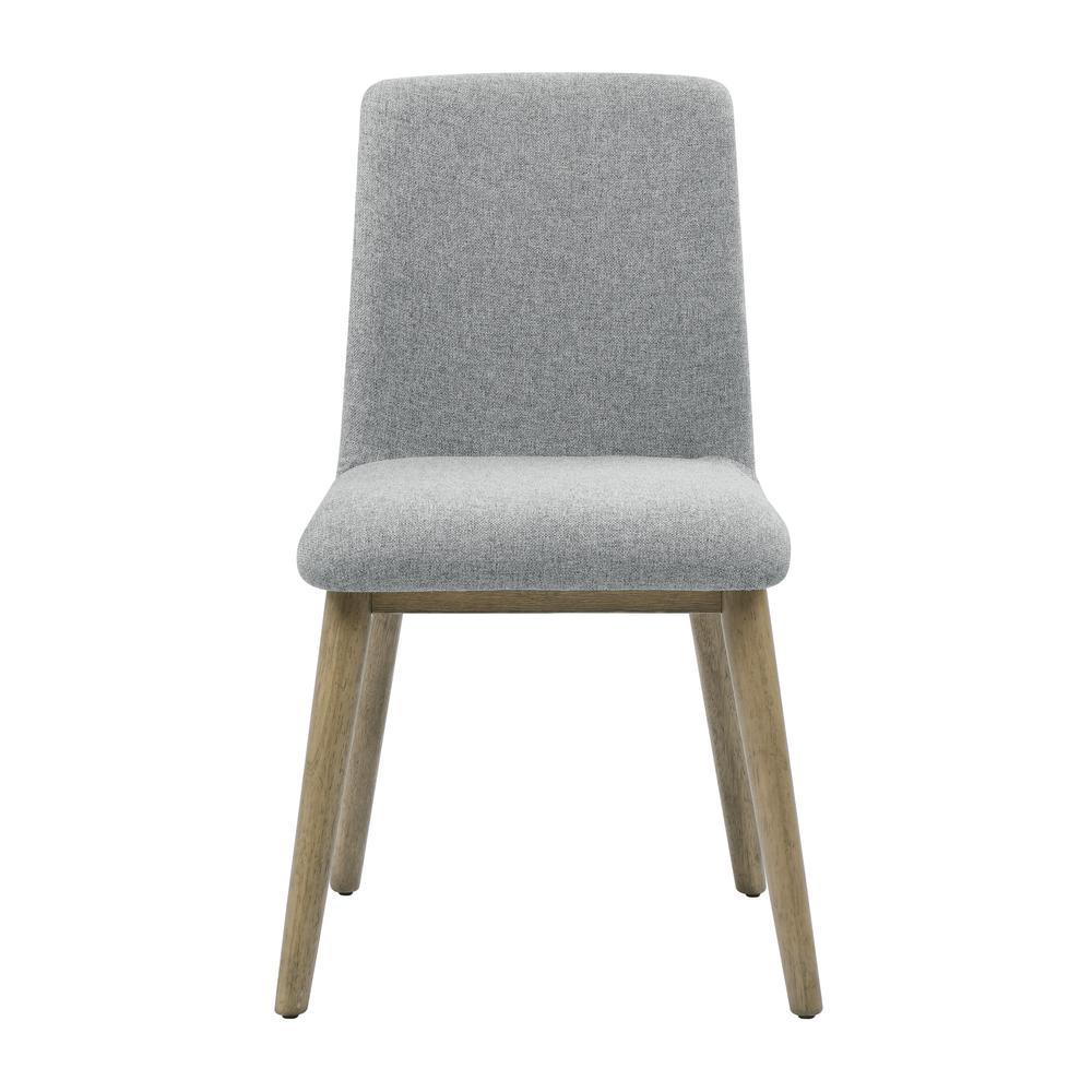 Vida Gray Polyester Side Chair Set of Two