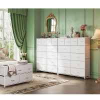 Wlive Tall Dresser For Bedroom With 12 Drawers Dressers Chests Of Drawers Fabric Dresser For Bedroom Closet Fabric Storage