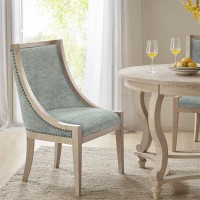 Elmcrest Upholstered Dining chair with Nailhead Trim(D0102H5SFKX)