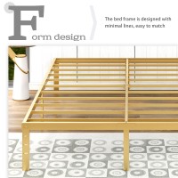 Alazyhome Twin Size Bed Frame 14 Inch Metal Platform Bed Frame Heavy Duty Steel Slats Support No Box Spring Needed Noisefree Ea