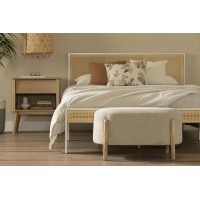 South Shore Flam Bench, Beige