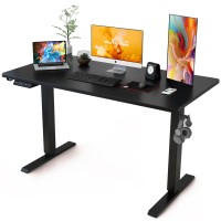 Win Up Time Standing Desk Adjustable Height 40 X 24 Inches Whole Piece Desktop Stand Up Desk Electric Standing Desk Sit To St