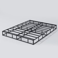 Aldrich 7 Inch California King Box Spring Bed Base 3000 Lbs Heavy Duty Metal Frame Mattress Foundation With Cover Easy Assembl