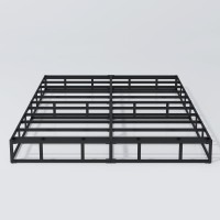 Aldrich 7 Inch Heavy Duty Metal Box Spring Mattress Foundation 3000Lbs Max Weight Capacitynonslipno Noiseeasy Assemblyeasy