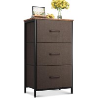 Aodk Dresser For Bedroom Nightstand Small Dresser Chest Of Drawers End Table For Living Room Closet Dresser With 3 Storage Draw