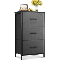 Aodk Dresser For Bedroom Nightstand Small Dresser Chest Of Drawers End Table For Living Room Closet Dresser With 3 Storage Draw