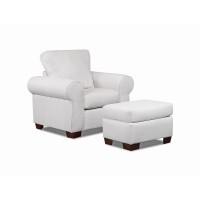American Furniture Classics Beaujardin 4-Piece Set Sofas, Soft Washed Cream Tweed