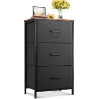 Aodk Dresser For Bedroom Nightstand Small Dresser Chest Of Drawers End Table For Living Room Closet Dresser With 3 Storage Draw