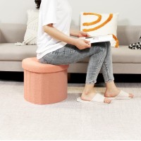 B Fsobeiialeo Storage Ottoman Cube Heart Shaped Ottomans With Storage Foot Stool Footrest For Lving Room Boucle Ottoman Seat F