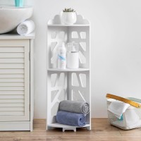 J Jinxiamu Over The Toilet Storage Bathroom Organizer Shelves Multifunctional Toilet Shelves White