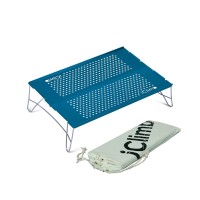 Iclimb Mini Solo Folding Table Ultralight Compact For Backpacking Camping Hiking Beach Picnic (Blue - S)