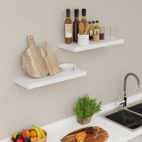 White Floating Shelves 24 X 93 Deep Wall Shelf For Bathroom 93 Inch Deep Shelves Rustic 24 Inch Floating Shelves Set Of 2