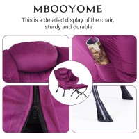 Mbooyome Lazy Chair With Ottoman Modern Accent Chair Contemporary Lounge Leisure Upholstered Sofa Chair Set With Armrests Read